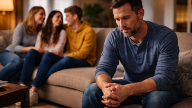 Stepdad feeling like an outsider