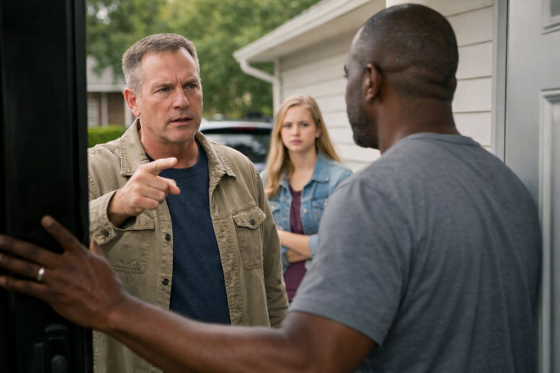 Protecting your marriage - tense encounter at the front door