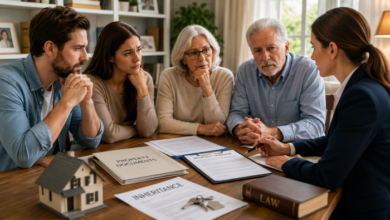Conveyancer Can Help Resolve Parental Property Disputes - Family-members-working-with-a-conveyancer