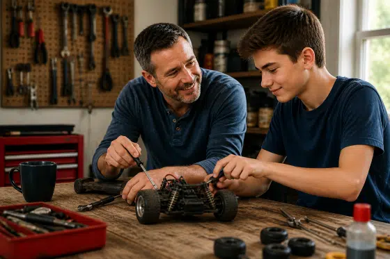 Stepson won't listen - stepdad and stepson working on project together