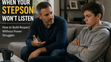 Stepson won't listen - stepdad trying to communicate to his stepson