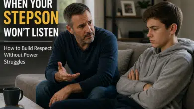 Stepson won't listen - stepdad trying to communicate to his stepson