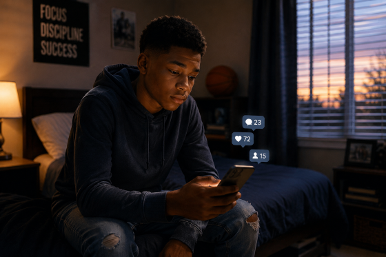 Helping a lonely teen - Teen feeling lonely despite being connected through social media