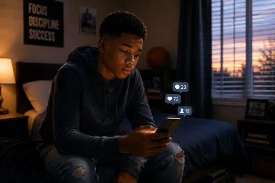 Helping a lonely teen - Teen feeling lonely despite being connected through social media